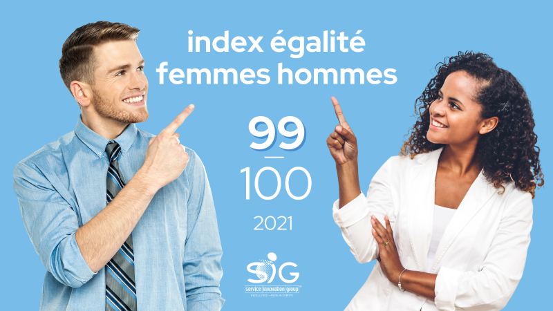 Index égalité Femmes Hommes Sig Obtient 99 100 Sig